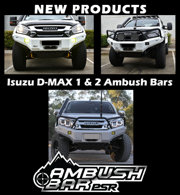 Isuzu D-MAX 1 and D-MAX 2 Ambush Bar