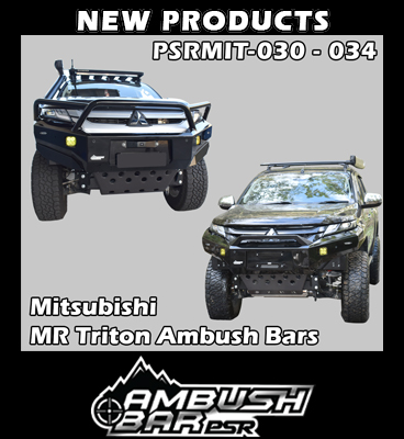Mitsubishi MR Triton Ambush Bar - PSRMIT-030 - 034