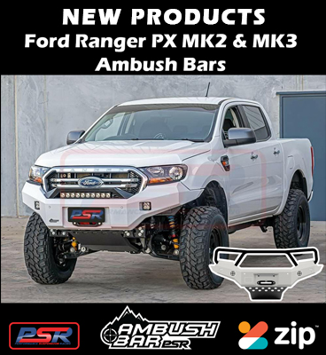 Ford Ranger PX MK2 & MK3 Ambush Bars