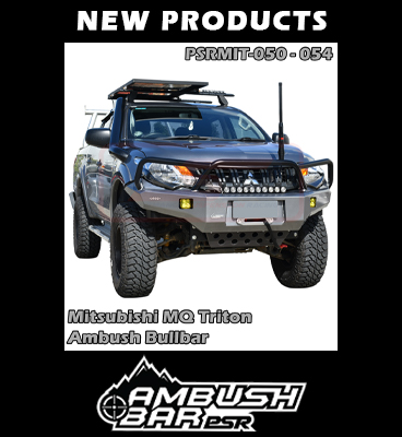 Mitsubishi MQ Triton Ambush Bar - PSRMIT-050 - 054