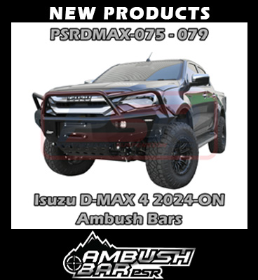 Isuzu D-MAX 4 2024-ON Ambush Bar