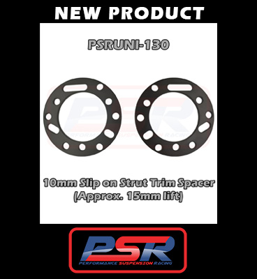 PSRUNI-130 10mm Slip on Strut Trim Spacer