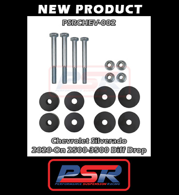 PSRCHEV-002 Silverado 2020-On 2500-3500 Diff Drop