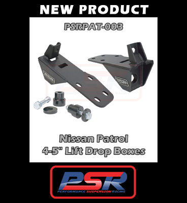 PSRPAT-003 Nissan Patrol 4-5" Lift Drop Boxes