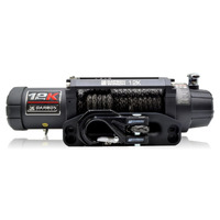 Carbon 12K 12000LB Electric Winch with Synthetic Rope