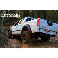 Isuzu D-MAX 2012-On Kut Snake Flares - 85mm - Front Only