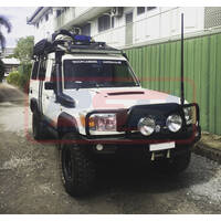 Toyota Landcruiser 78 Series Troop Carrier 2007-On Kut Snake Flares - 50mm - Front Only