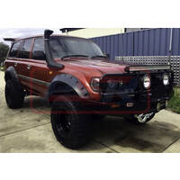 Toyota Landcruiser 80 Series 1990-1997 Kut Snake Flares - Monster 95mm - Front Only