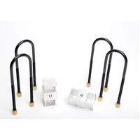 Whiteline Rear Lowering Block - Kit 2.5" to Suit Toyota, Foton and Mitsubishi