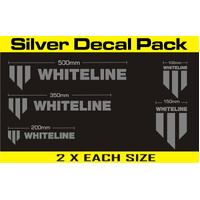 Whiteline Decal Kits - Silver