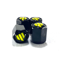 Whiteline Universal Tyre Valve Caps Whiteline 'W' Branded