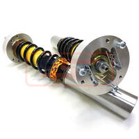 MAZDA R100 / 1200 / 1300 1967-1977 XYZ Racing Super Sport Coilovers - Front Only - Black Top Mount