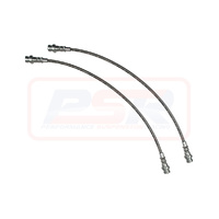 Mazda BT50 / PX Rear Braided Extended Brake Hoses - DUAL HOSE