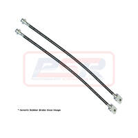 Nissan Navara D40 Rear Rubber Extended Brake Hoses (4"/Long Tavel) - DUAL HOSE