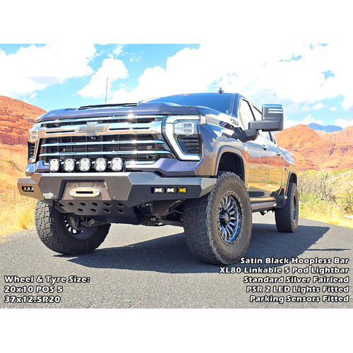 Chevrolet Silverado 2024-On 2500-3500 Khaos Hoopless Bumper