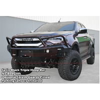 Isuzu D-MAX 4 2024-On Ambush Triple Hoop Bullbar