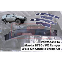 Mazda BT50 / PX Ranger Weld On Chassis Brace Kit (4 Plates)(Dual Cab)