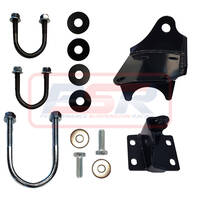 Nissan Patrol GQ-GU Steering Damper High Clearance Relocation Bracket (Suits Pin Style Damper)(Suits 35-38mm Bar)