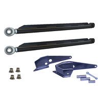 Nissan Patrol GQ-GU Wizard Flex Adjustable Length Lower LONG Arm Kit with Strongback (0-6" Lift)