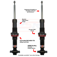 Ford Ranger Next Gen / Volkswagen Amarok NF 2023-On PSR TTG Front 2-4" Adjustable Shock Absorber - PAIR