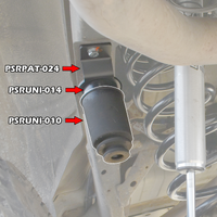 Universal Hybrid Rubber Bump Stop - PAIR