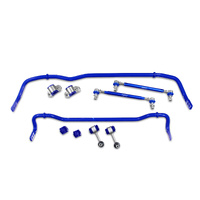 SuperPro 24mm and 22mm Front and Rear 2 Point Adjustable Performance Sway Bar Upgrade Kit to suit VAG