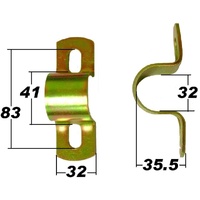 SuperPro Sway Bar Steel Mount Bracket