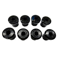 SuperPro Rear Heavy Duty Leaf Spring Shackle Bush Kit to suit Toyota Land Cruiser