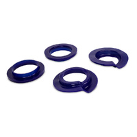 SuperPro Rear Upper & Lower Coil Spring Spacer Bush Kit to suit Mitsubishi Pajero NM-NX