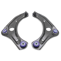 SuperPro Front Lower Control Arm Kit including Ball Joints to suit Nissan Micra K13, Note E12 & Almera N17