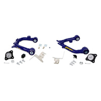 SuperPro Front Fixed Offset Upper Control Arm Kit including Ball Joints to suit Mitsubishi Triton ML, MN, MQ (KB4 Chassis) & Challenger PB