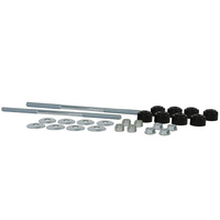 Whiteline Universal Sway Bar Link - Treaded Rod and Bushings style - 240mm With Bushings
