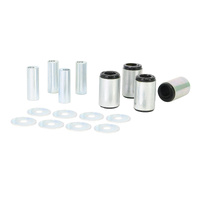Whiteline Front Lower Control Arm - Bushing Kit Double Extra Offset to Suit Nissan Navara D40, D23 and Pathfinder R51