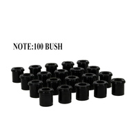 Whiteline Rear Leaf Spring - Bushing Kit Bulk Pack to Suit Holden Colorado, Rodeo, Isuzu D-Max and LDV T60