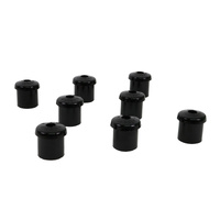Whiteline Rear Leaf Spring - Rear Eye and Shackle Bushing Kit to Suit Ford Mustang Classic