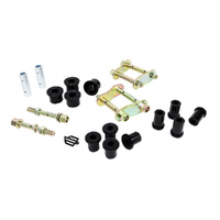 Whiteline Rear Leaf Spring - Bushing and Greaseable Shackle/Pin Kit to Suit Mitsubishi Triton ML, MN 4wd