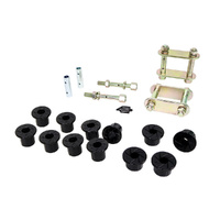 Whiteline Rear Leaf Spring - Bushing and Greaseable Shackle/Pin Kit to Suit Holden Colorado, Rodeo and Isuzu D-Max
